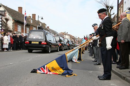 Repatriation Wootton Bassett 09 April 2010